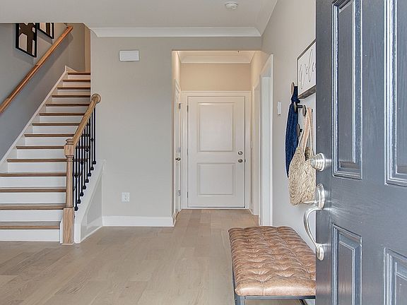 Leighton floorplan modeled at Ridgewalk Landing in Woodstock, GA.