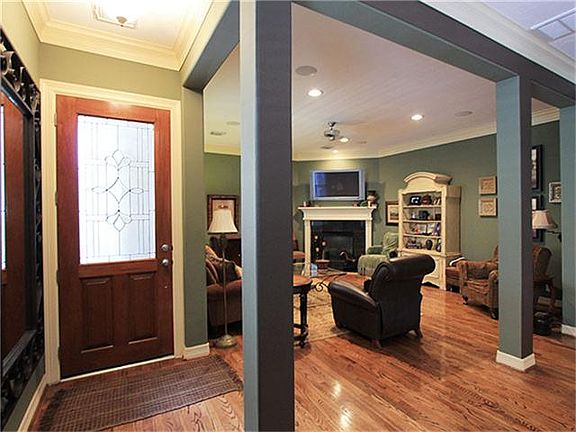 Living area on first floor
