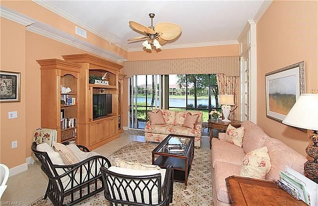 Lovely Family Gathering Room with Gorgeous Lake Views.
