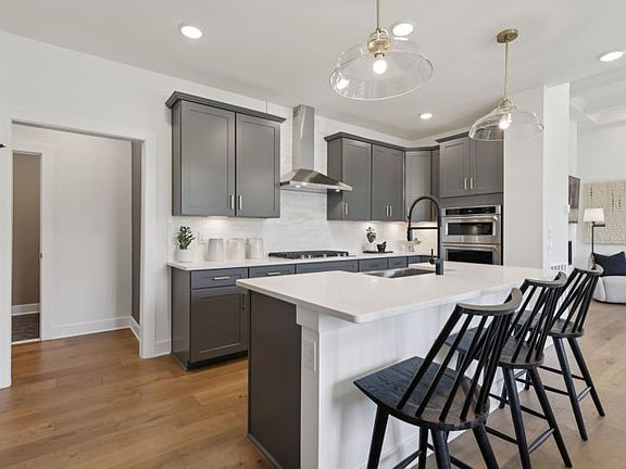 Optional Gourmet Kitchen Features a Sizable Island