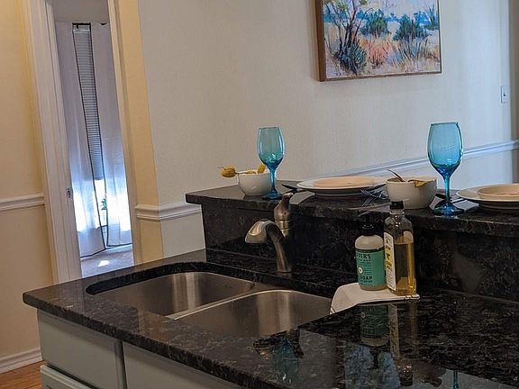 Galley Kitchen with Bar Height Counter