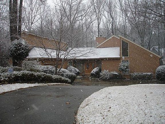 Snowy January day