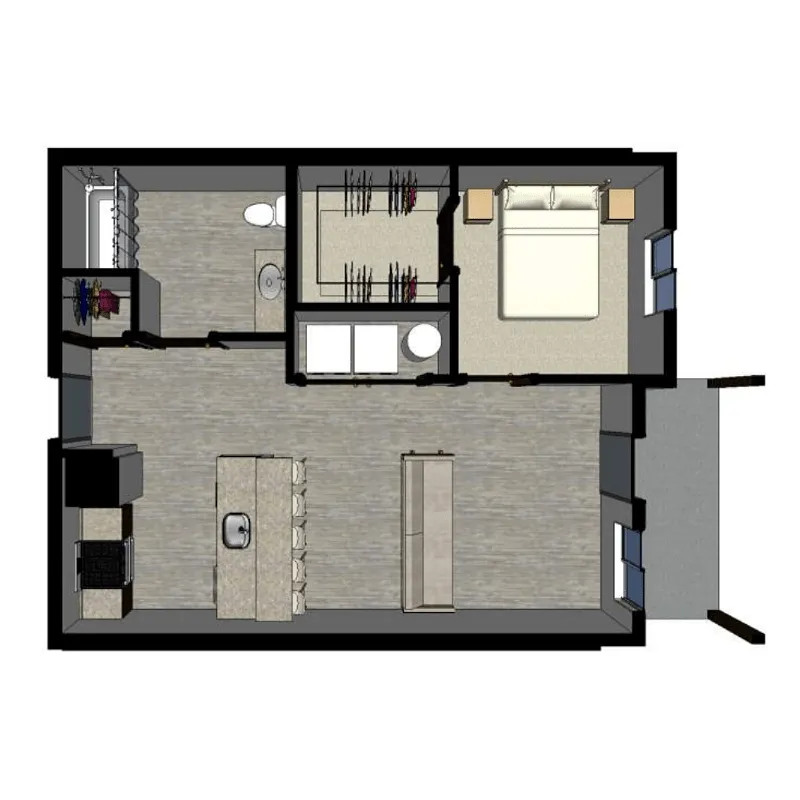 Floor plan Jim Creek