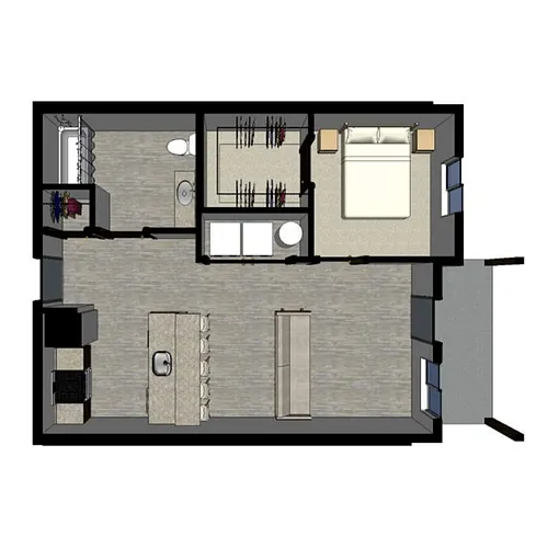 Floor plan Jim Creek