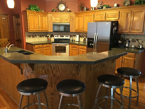 Open Kitchen with Bar