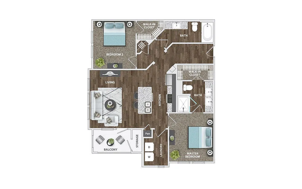 Floor plan B2