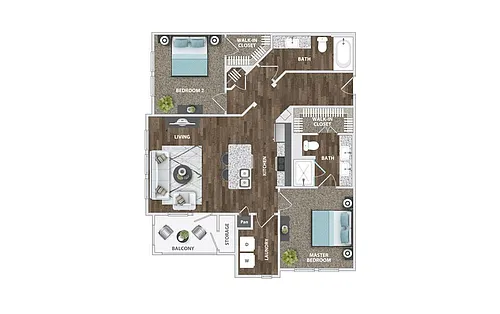 Floor plan B2