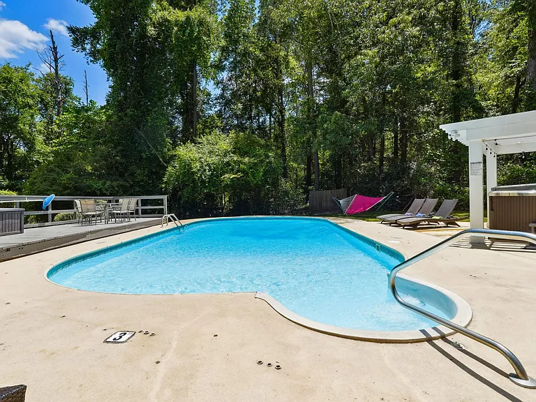 Pool ONLY OPEN May - September, HotTub open ALL YEAR. (Lounge chairs, pool bathroom, pool kitchen sink only usable/open in summer pool season)