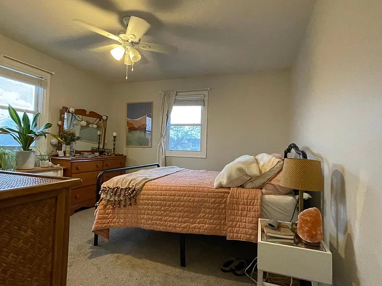 Large Corner Bedroom with 2 Windows