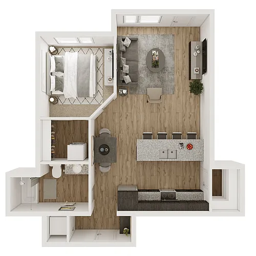 Floor plan The Clearwater Villa