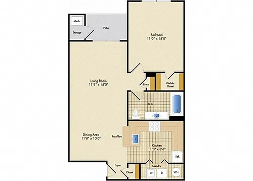 Floor plan Hanover