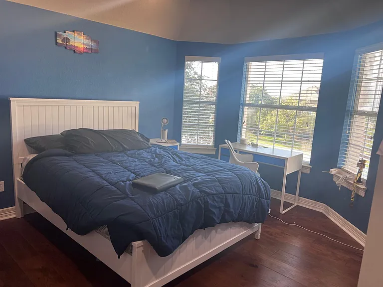1 of 3 bedrooms upstairs