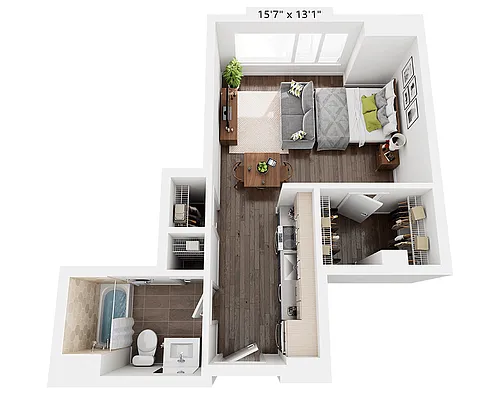 Floor plan Studio E1O