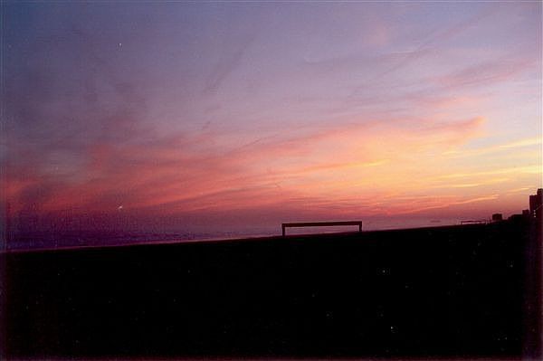 sunset at beach