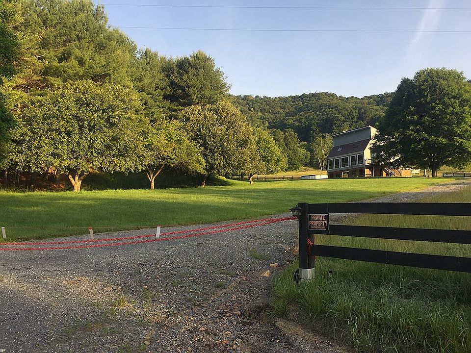 Front view from the road