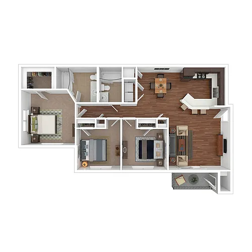Floor plan 3 Bedroom