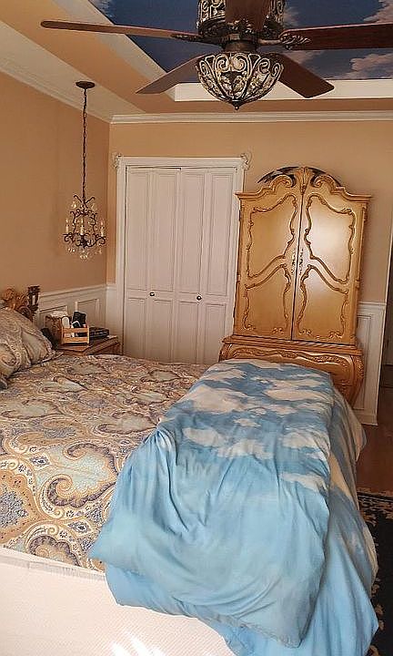 2 large closets in bedroom