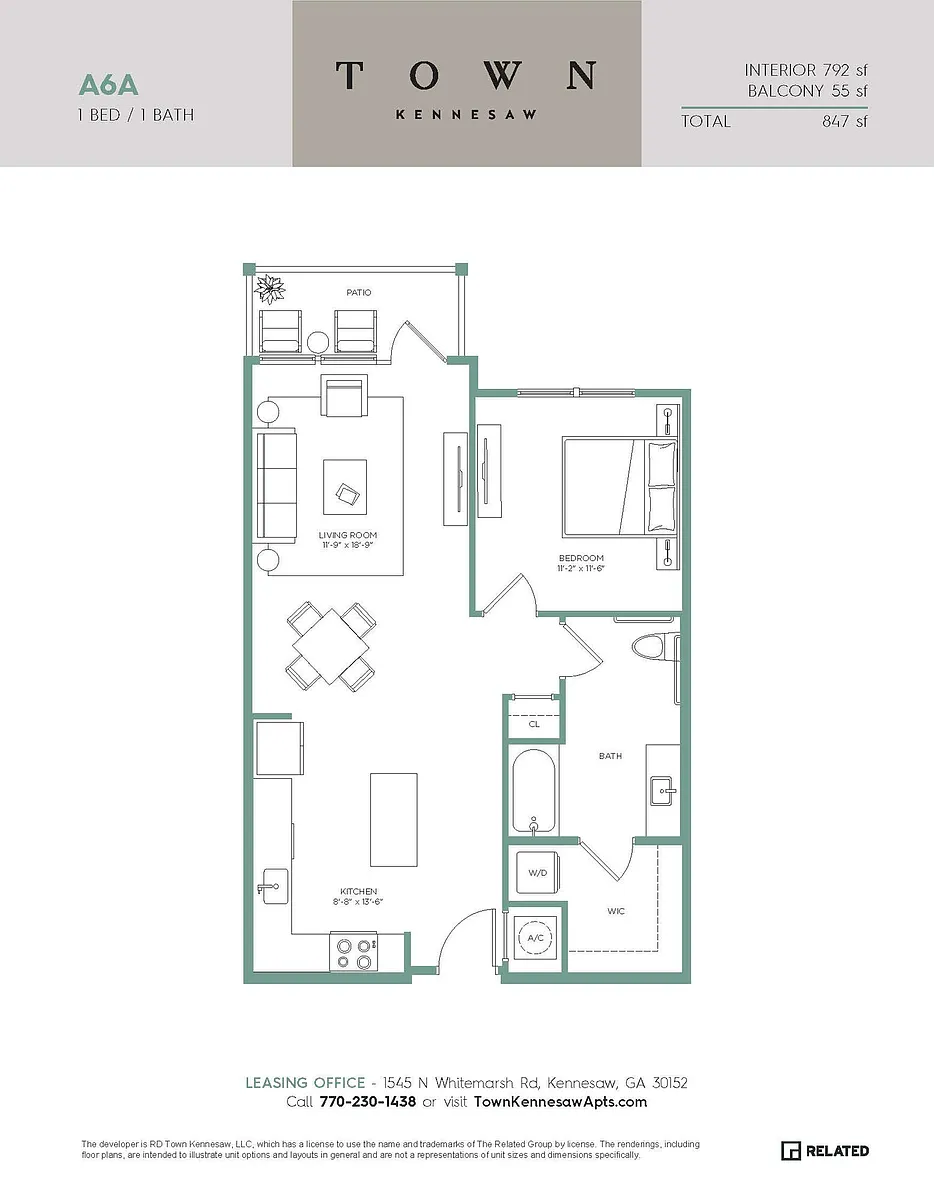 Floor plan A6a