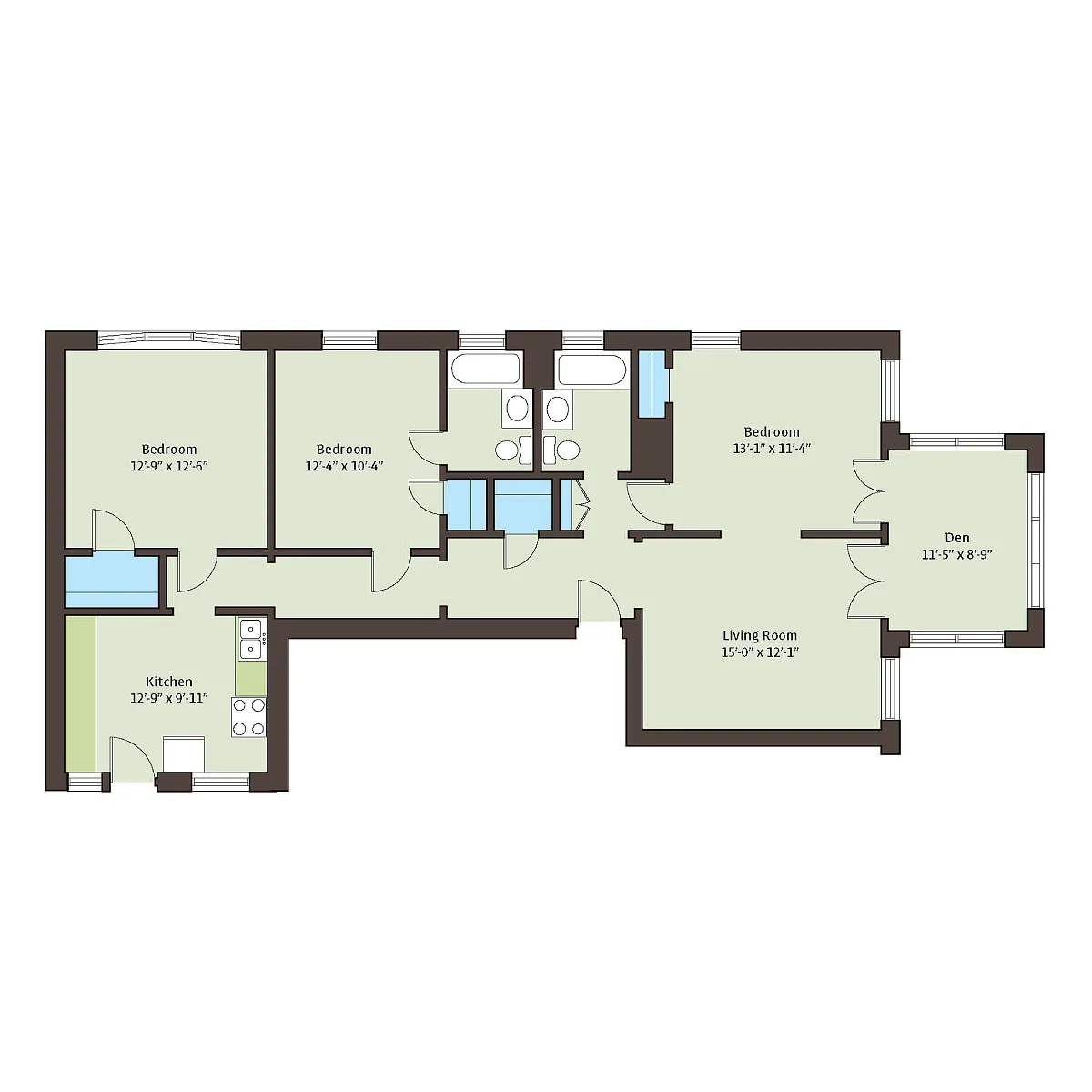 Floor plan 5300-3bd
