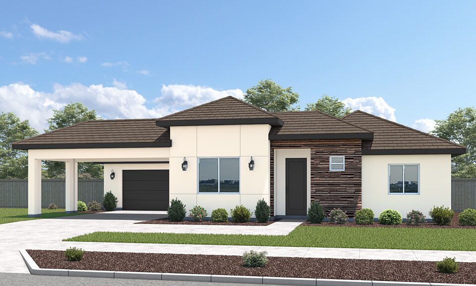 Executive-Carrera w Porte Cochere-2219A-Elevation