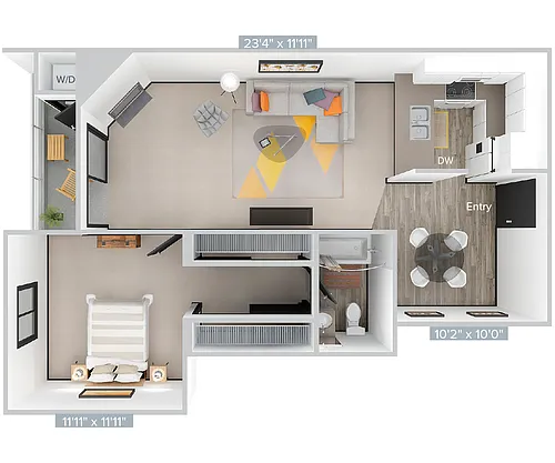 Floor plan L_1B1B_711SF_315-Standard