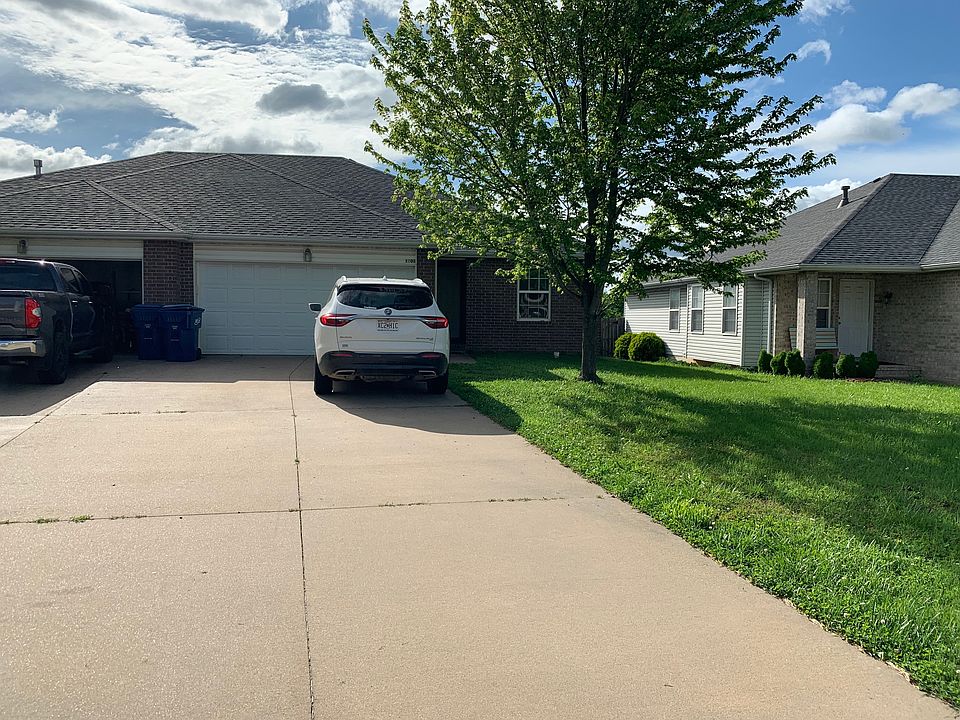 Driveway with two car garage