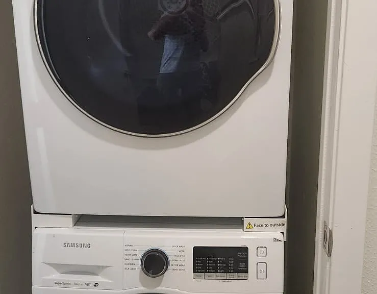 Washer and Dryer in unit