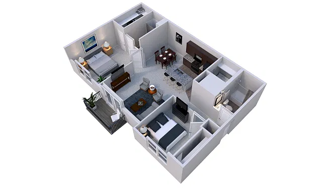 Floor plan B2