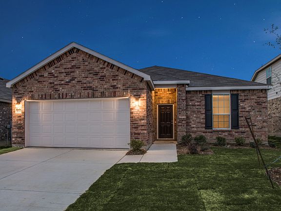 Exterior O - The Eastgate plan, a one-story home with 2-car garage