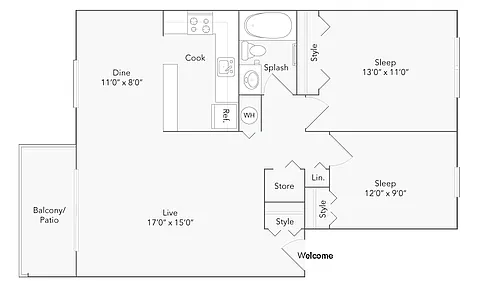 Floor plan Bristol