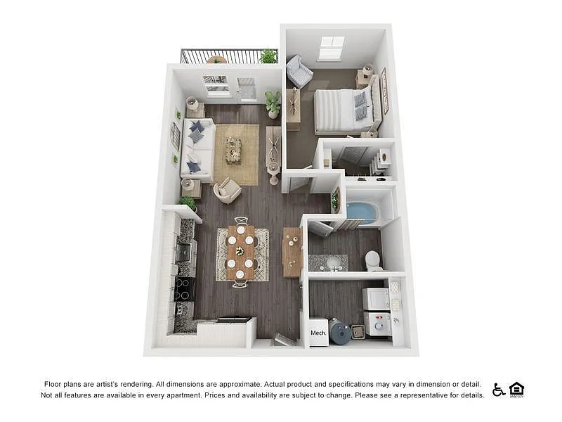 Floor plan The Anastasia - Live Local