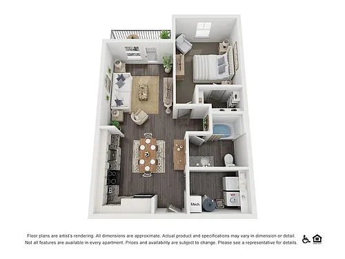 Floor plan The Anastasia - Live Local