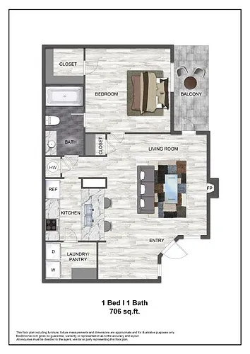 Floor plan A1