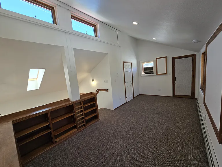 Upstairs loft bedroom area