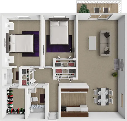 Floor plan Ruby