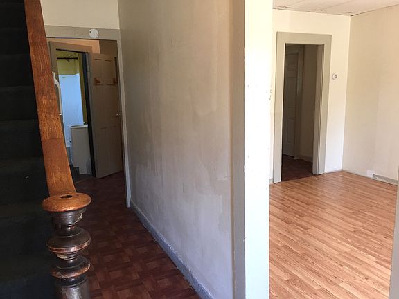 Front Hallway & Living Room