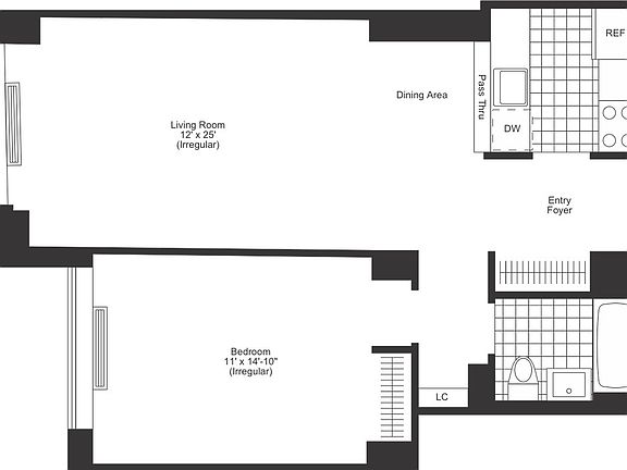 2nd image of 400 Chambers St APT 18H