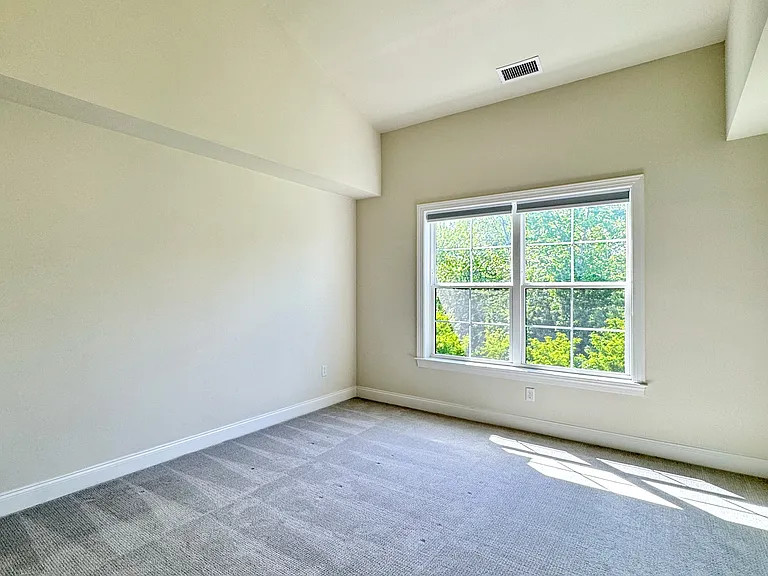 Primary bedroom suite with walk-in closet.