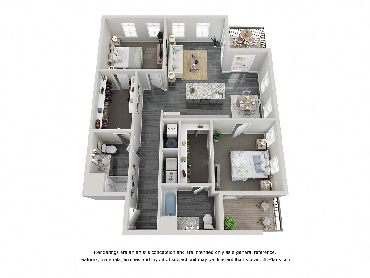 Floor plan The Victorian