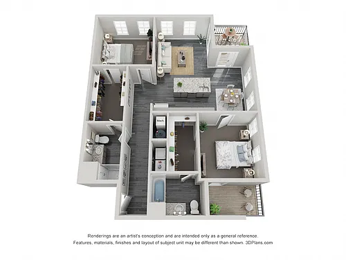 Floor plan The Victorian
