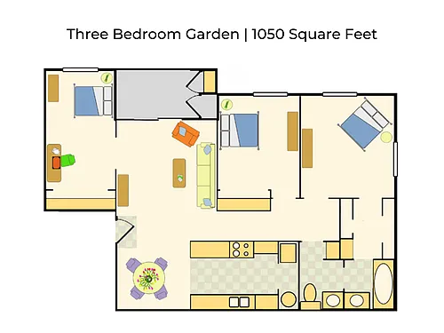 Floor plan C1 West