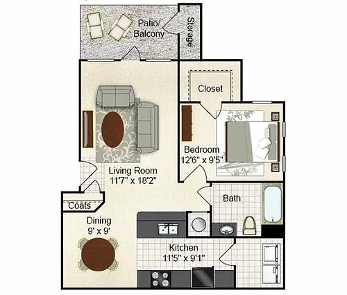 Floor plan Dogwood