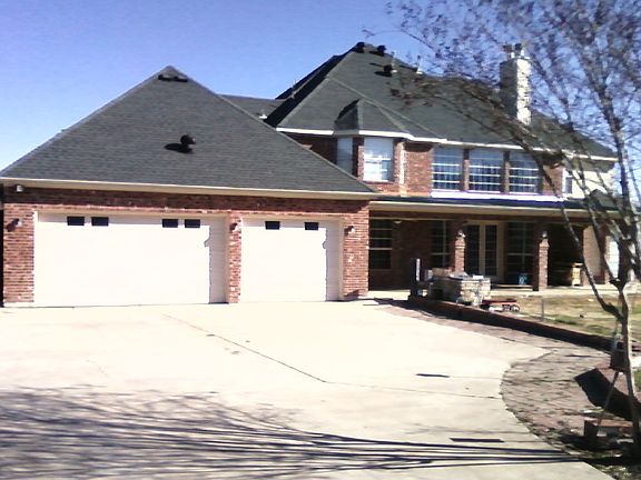 5 car attached garage