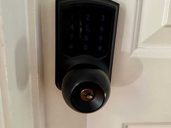Keyless entry to your suite.