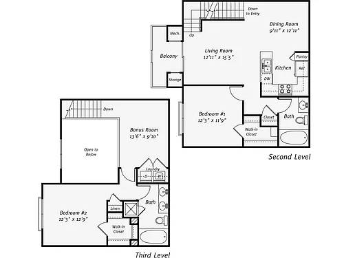 Floor plan B5T