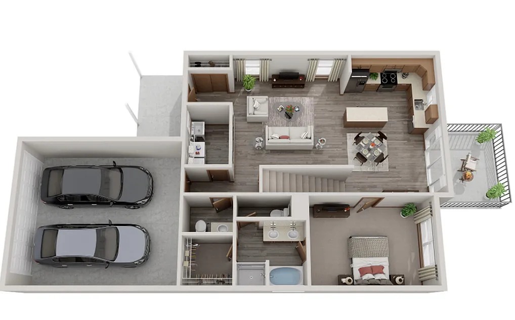 Floor plan Single Family Summit