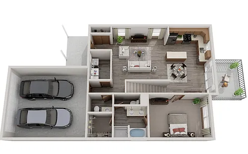 Floor plan Single Family Summit
