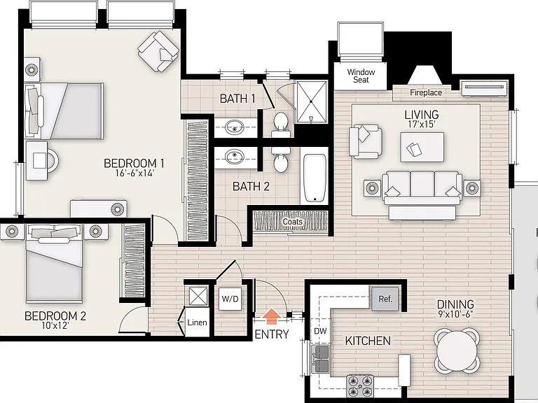 Promontory Point Apartment Homes — Photo 44