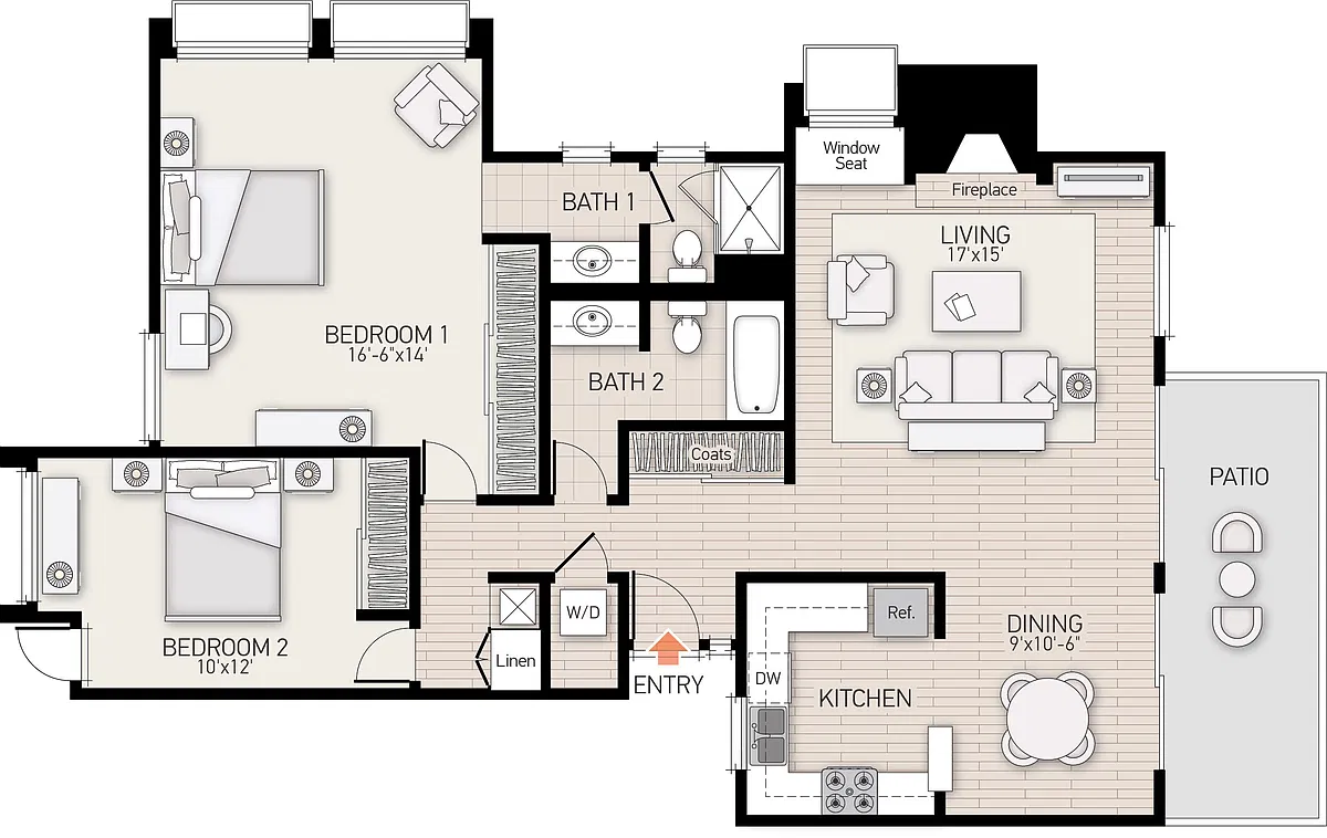 Floor plan Plan 16
