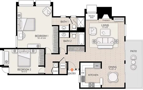 Floor plan Plan 16